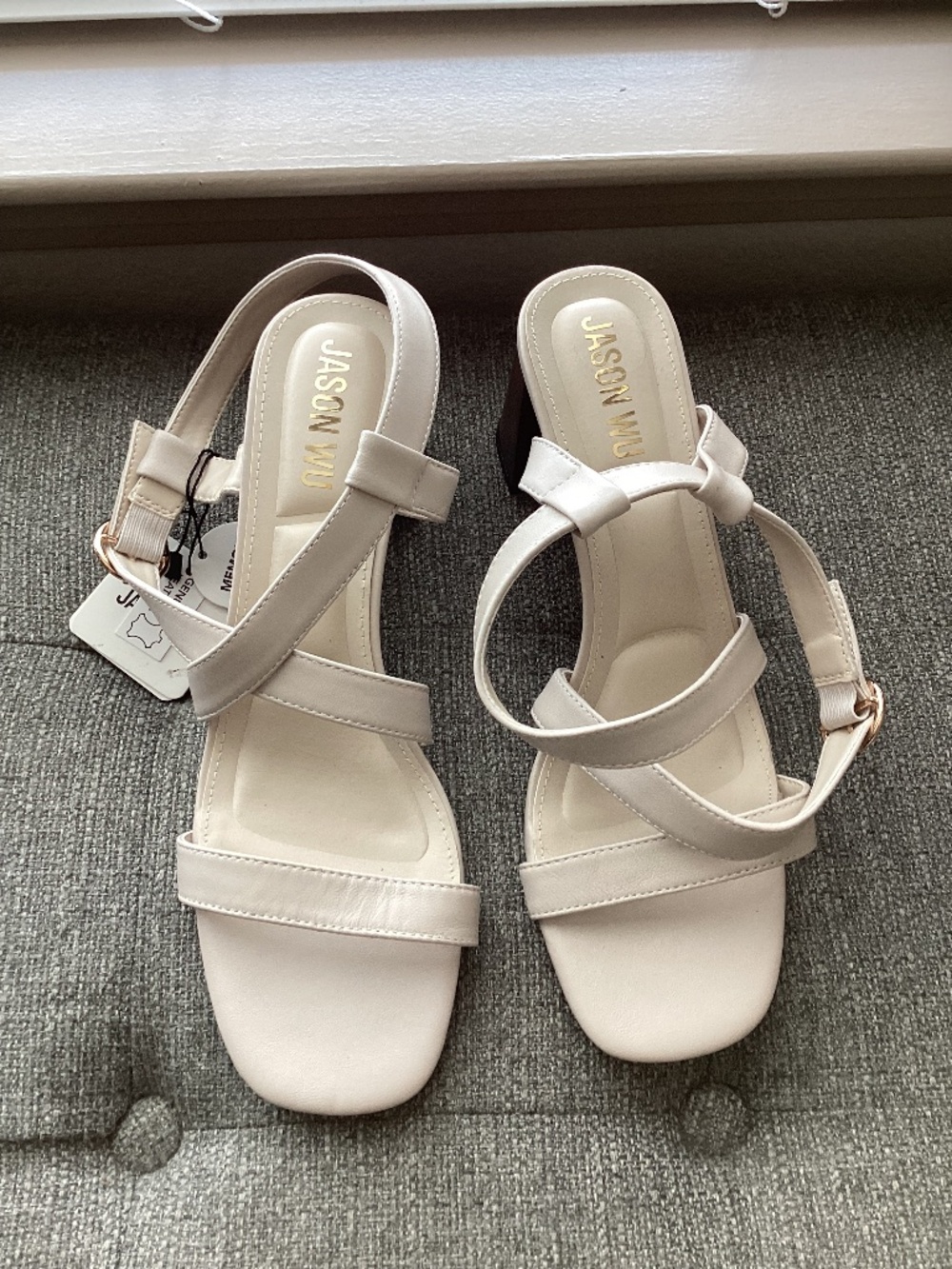 Jason Wu Womens Strappy Slingback Block Heel Sandal, size 10